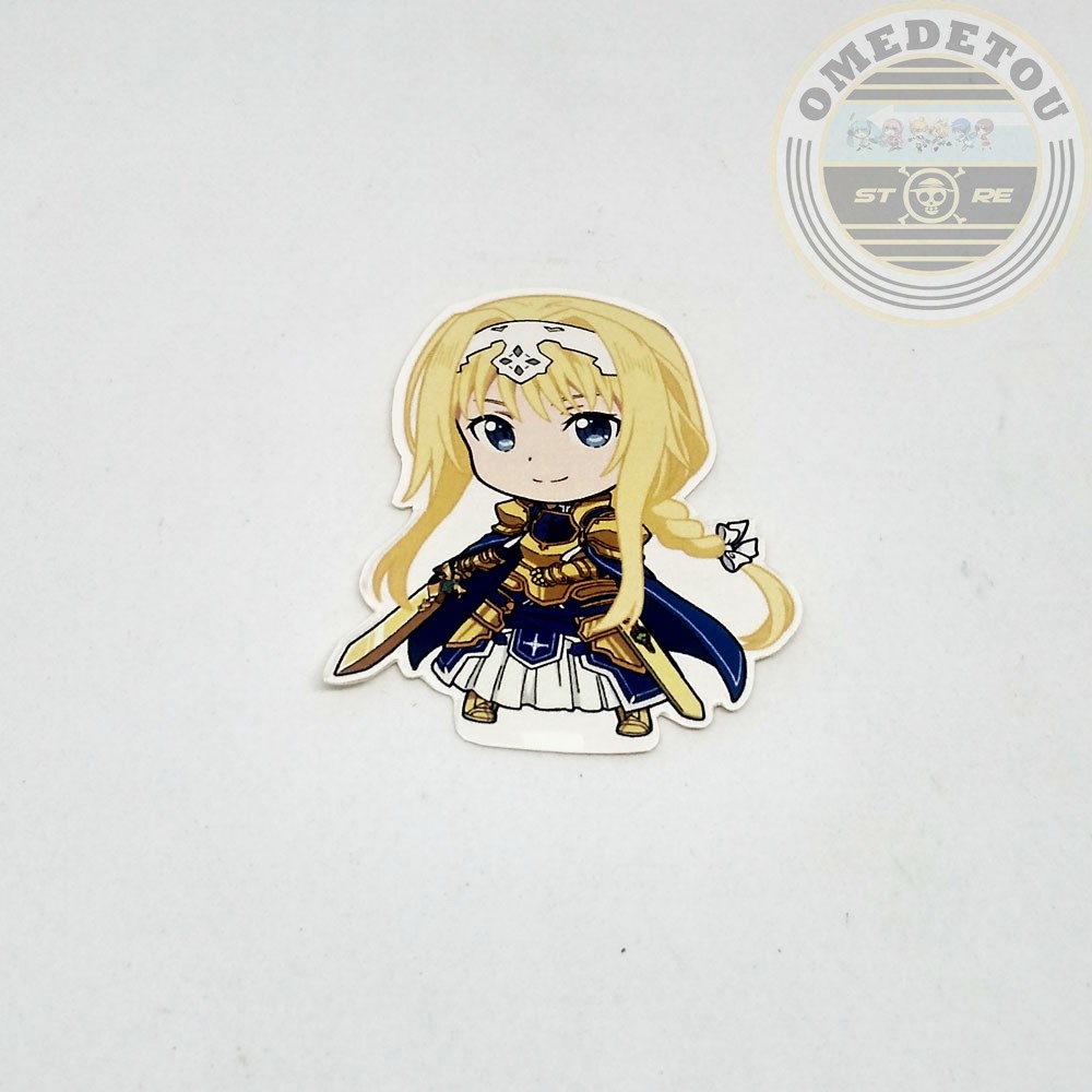 Sticker Anime Sword Art Online Alicization - Alice Zuberg