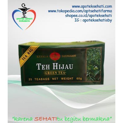 TEH HIJAU KEPALA DJENGGOT / Teh Kesehatan / Teh Herbal