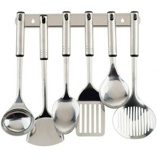 Spatula Set Stainless Oxone OX-963 - Sutil - Sendok Masak