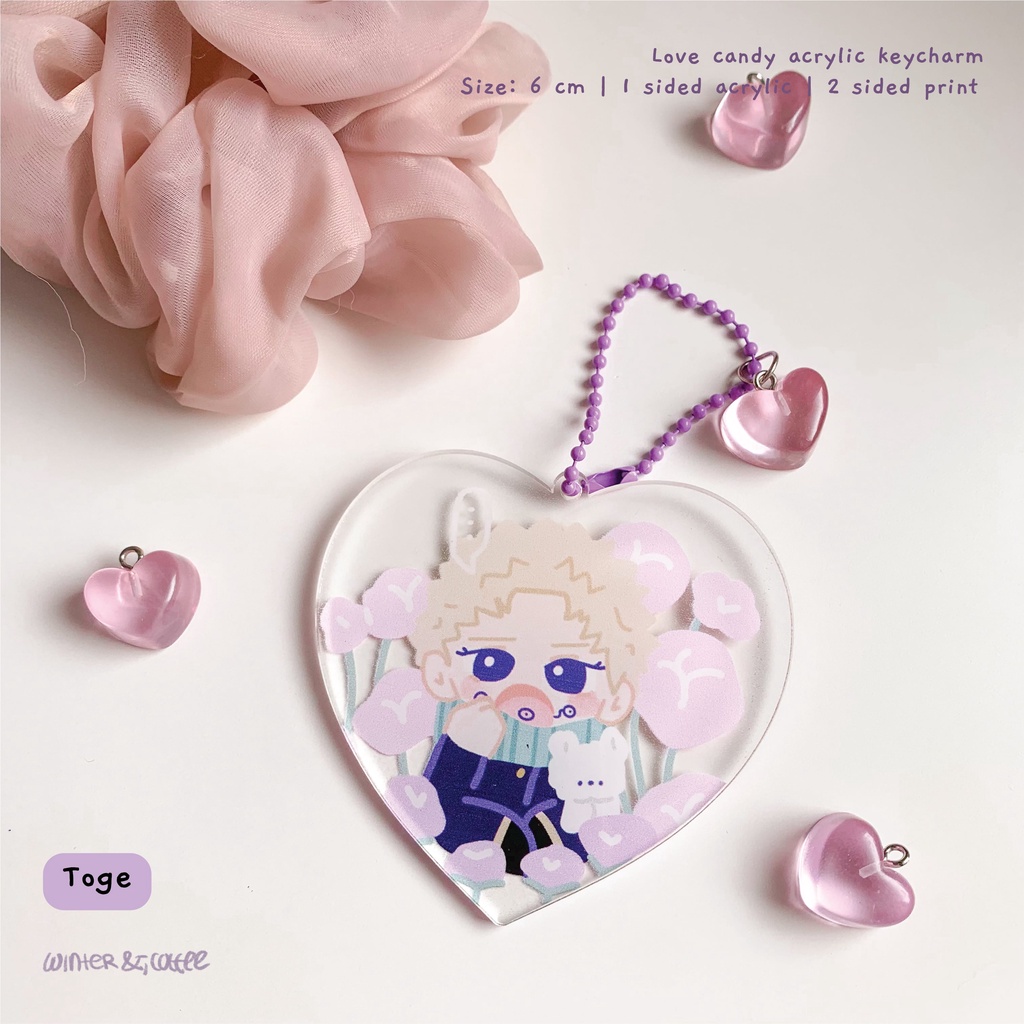 JUJUTSU KAISEN LOVE CANDY KEYCHARM - Spring Collection