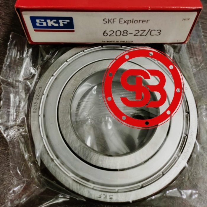 BEARING 6208 ZZ / 6208 ZZ C3 SKF ORIGINAL