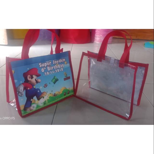 

goodie bag tas souvenir ultah full mika