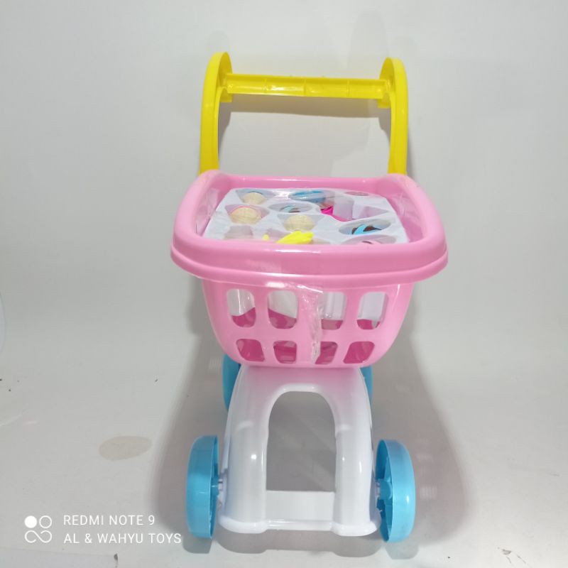 MAINAN ANAK TROLLEY ICE CREAM MASAKAN KUDA PONI FB918