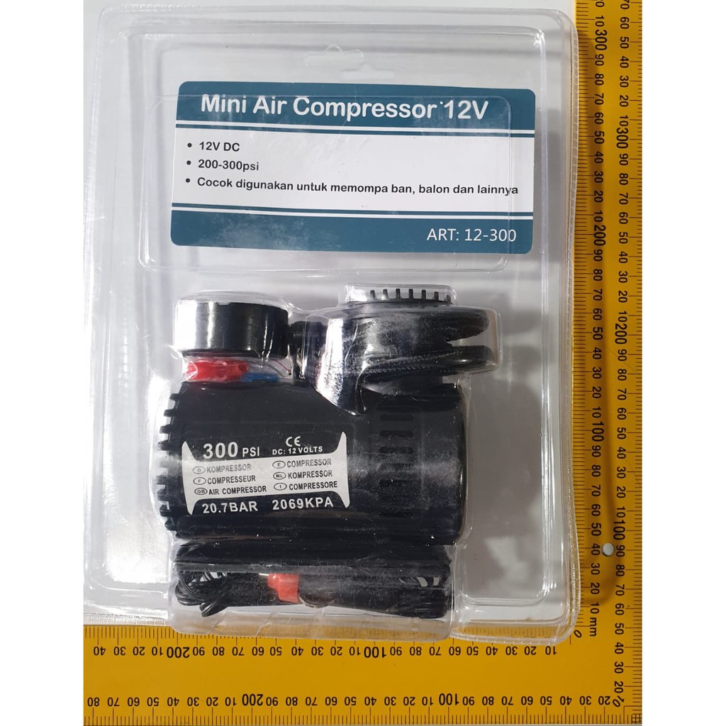 Mini Air Compressor / kompresor pompa angin ban mobil Nankai Mini Pompa Angin Ban Mobil Motor Air Compressor DC Lighter Car elektrik sepeda