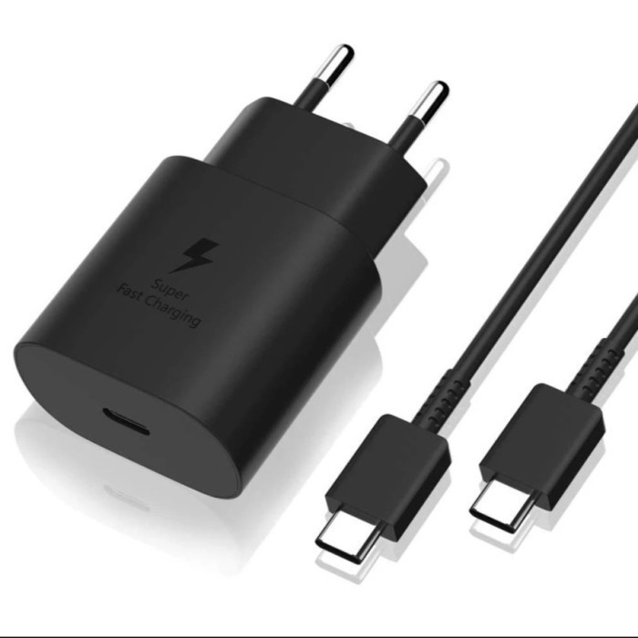 CHARGER SAMSUNG GALAXY A33 5G / A53 5G / A73 5G 25W FAST CHARGING - ADAPTOR ONLY / ADAPTOR + KABEL