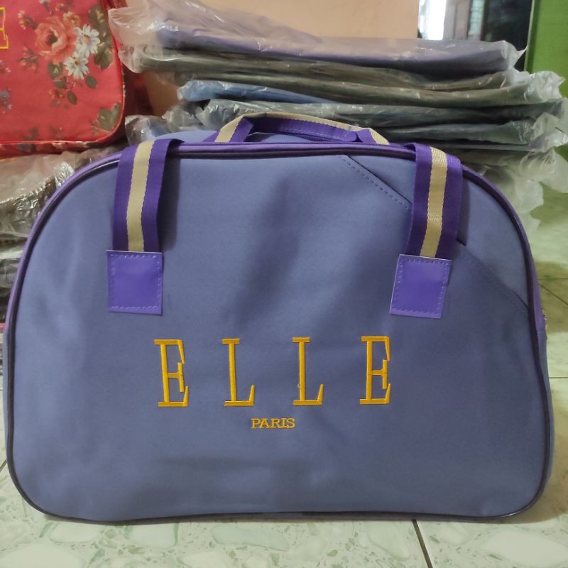 Tas Pakaian Besar / Tas Travel / Tas Jumbo / Tas Besar / Tas Baju / Travel Bag Elle Besar Polos