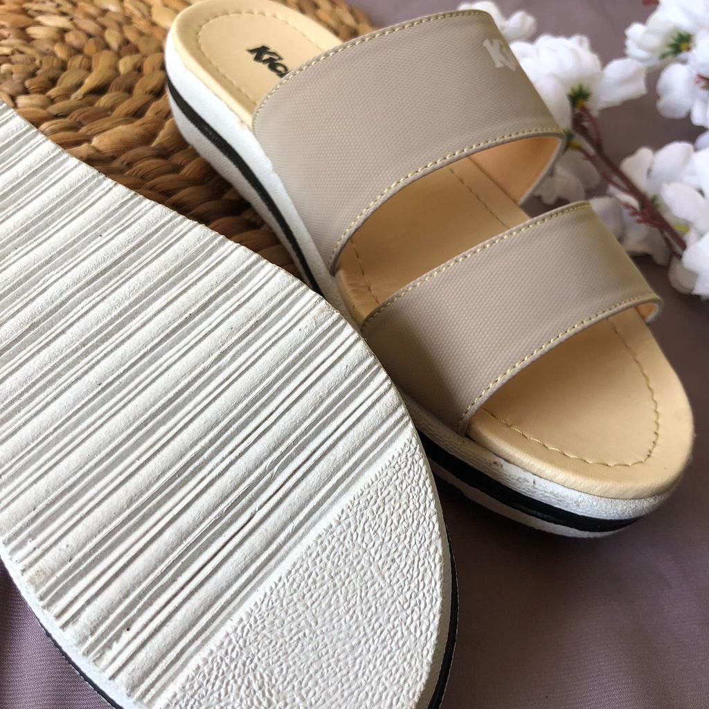 sandal SLOP2 11 SENDAL WANITA cewek terlaris kampus kece populer trandy termurah WEDGES WANITA SANDAL 5cm KEKINIAN TERBARU SELOP SENDAL WADGES PEREMPUAN PESTA KONDANGAN CEWEK TINGGI SLOP Wedges Sandal Selop / Slop Casual Murah Sepatu Wedges Wanita Casual