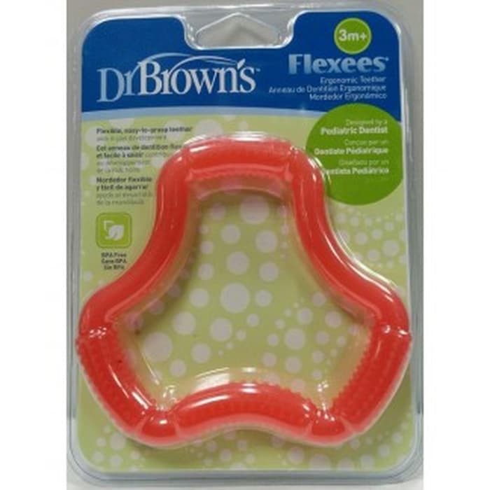 Dr Brown Shaped Flexees Teether / dr brown / brown / dr.browns / dr.brown's