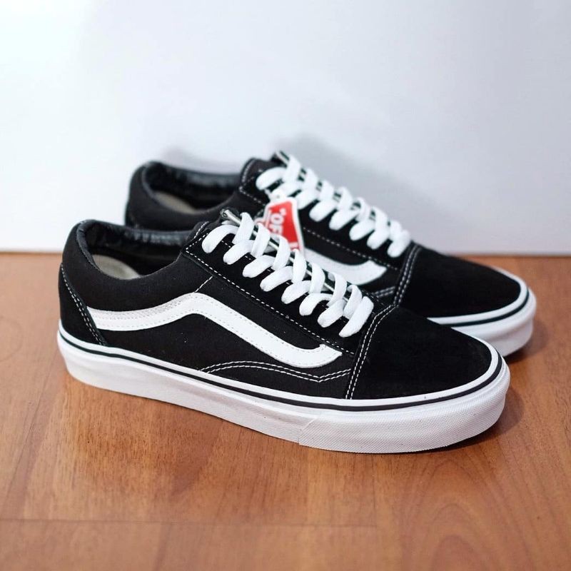 Jual VANS OLDSKOOL BLACK/WHITE CLASSIC (ORIGINAL) | Shopee Indonesia