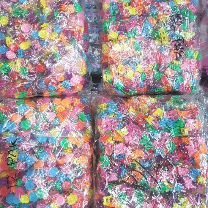 ༺ COD AKTIF ༻ Jepit Rambut Mini / Jepit Salon Kutu Mini ( Per gros )