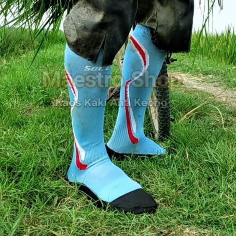 Sepatu Booth Safety Pria Model Kaos Kaki AVO 3 Elastis 2 Ply Bagian Alas + 1 Ply 5 Cm Bisban