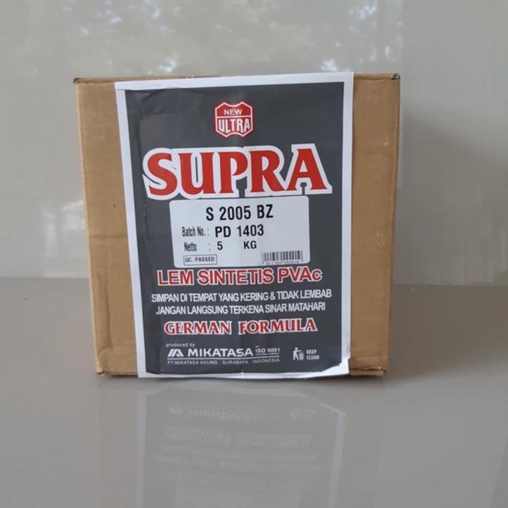 

[KODE PBERY] lem putih supra 5KG