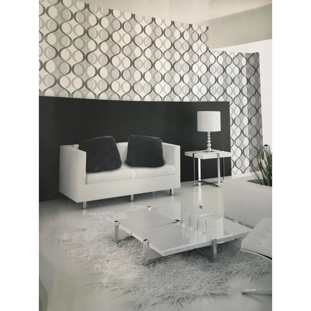 Wallpaper Dinding Import Motif Minimalis Geometric 3D