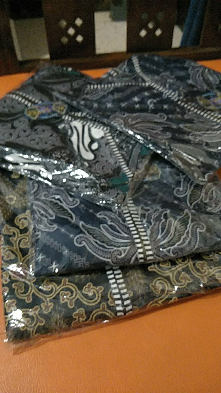 Baju Tunik Batik Halus Tunik Kantor Premium Murah All Size