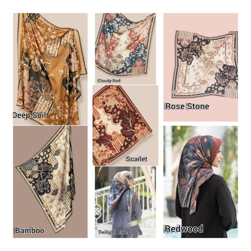 READY SIAP KIRIM WANA SCARF Original 100% by Wearing Klamby