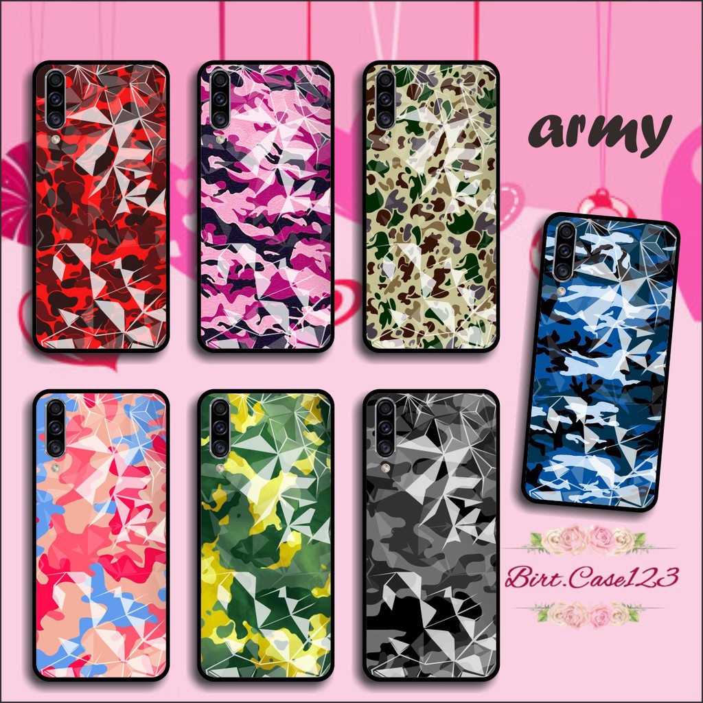 softcase diamond gambar ARMY Vivo Y91 Y17 Y12 Y15 Y93 Y95 Y81 Y83 Y71 Y53 V5 V7 Y30 Y50 V17 BC217