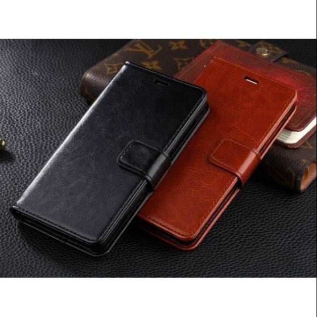 Case Flip Wallet Kulit OPPO F11 Pro