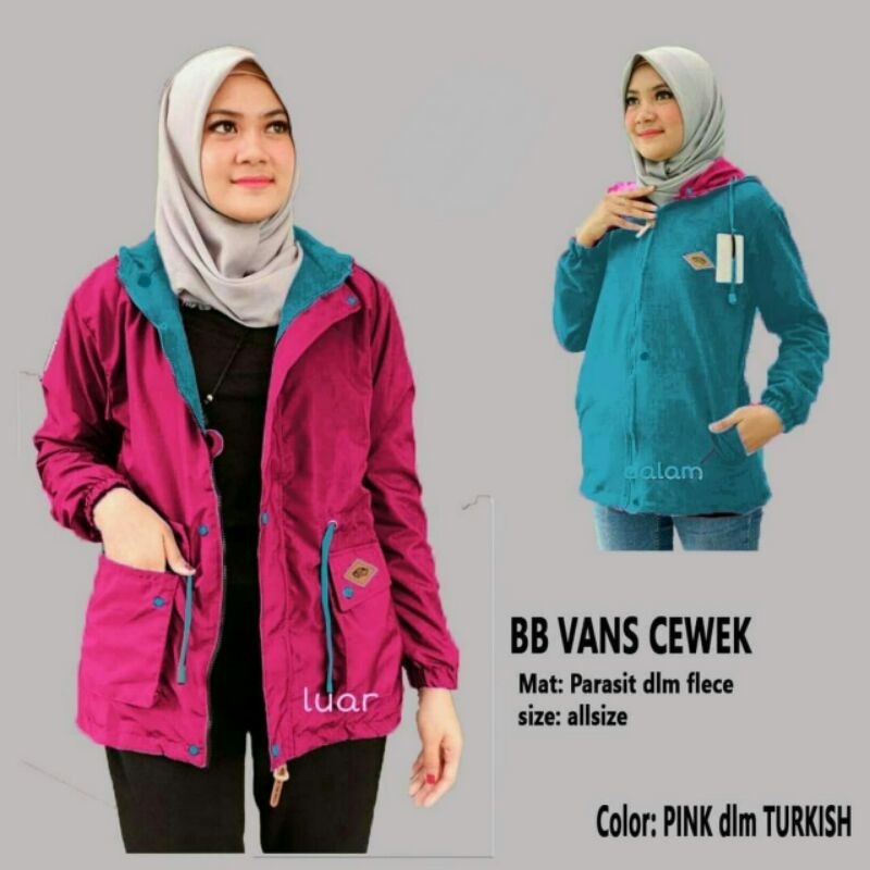 bb vans jaket wanita