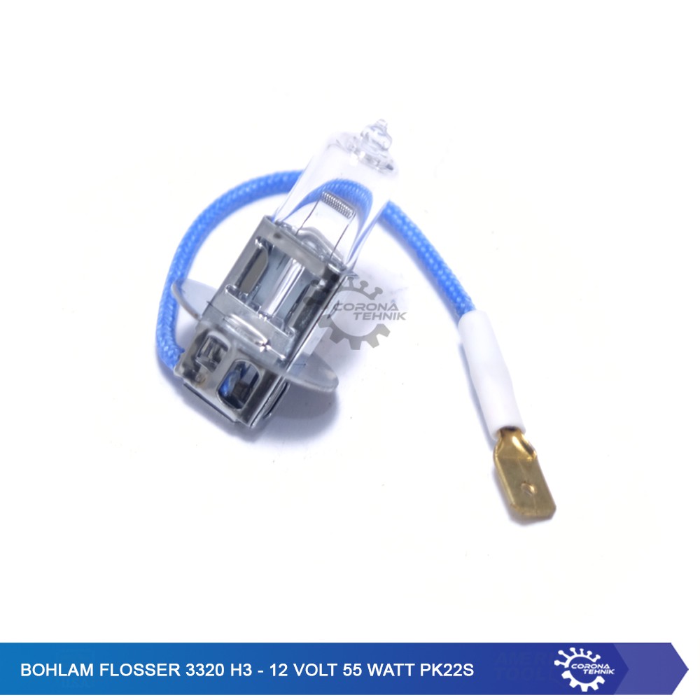 Bohlam Flosser 3320 H3 - 12 Volt 55 Watt Pk22s