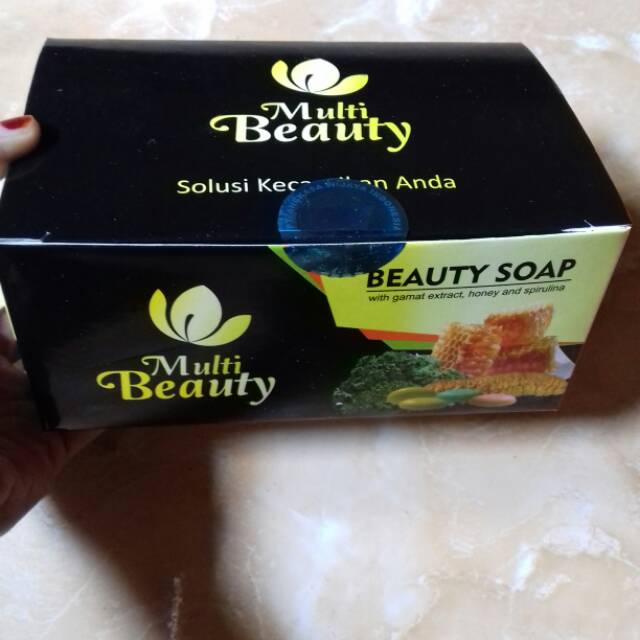 

Multi Beauty Soap (MBS). 1 box isi 5 batang