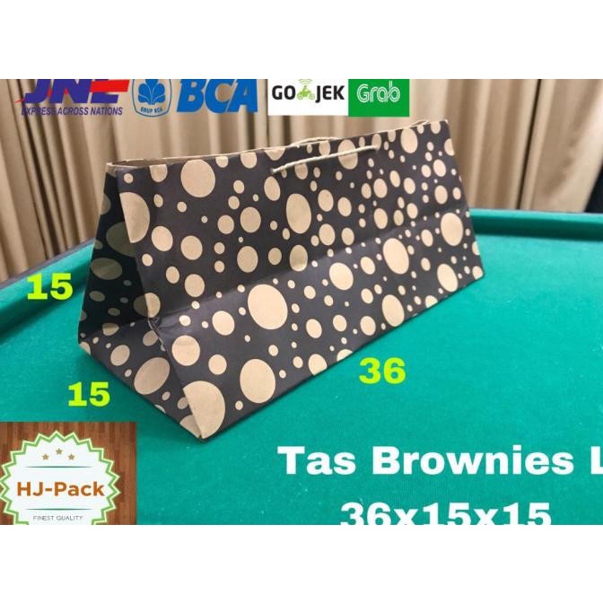 

(TERLARIS) Sale*Dijual Paperbag Brownies L 36X15X15 Motif Tas Kertas Dus Nasi