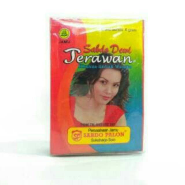 Jamu sabdo dewo perawan cap sabdo palon isi 10 sachet