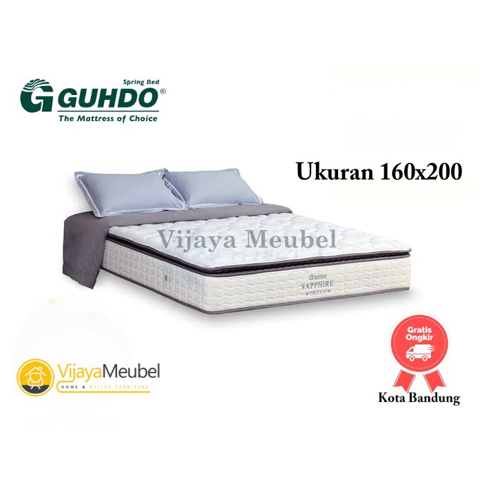 Springbed Guhdo Sapphire Dream ukuran 160x200 Matras Only
