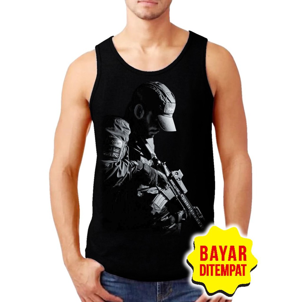 SINGLET LEKBONG PRIA (SNIPER) / SINGLET LEKBONG GYM /LEKBONG / SINGLET/KAOS DALAM PRIA/KUTANG