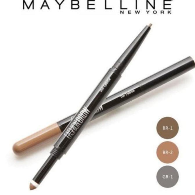 Maybelline Fashion Brow Duo Shaper Brown/Pensil Alis Maybelline Termurah