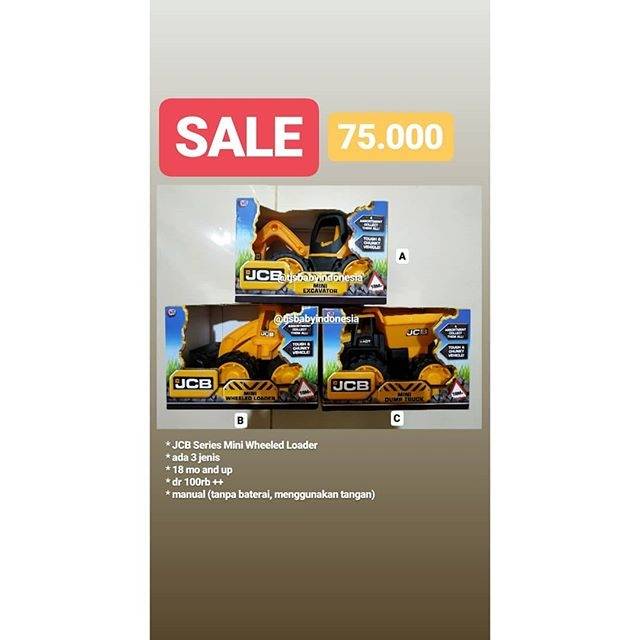 JCB Series Heavy Equip.Toys