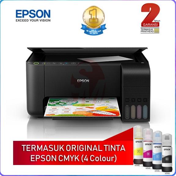 Epson L3150 EcoTank WiFi Multifungsi Printer (Pengganti L405)