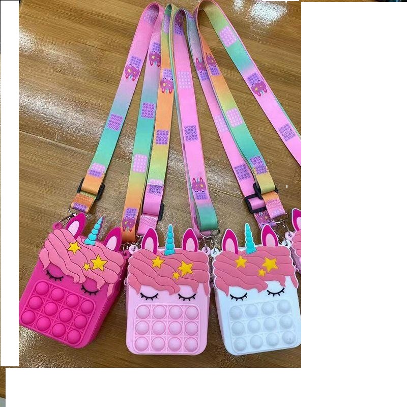 TAS POP IT/TAS ANAK UNICORN/TAS ANAK LUCU/TAS ANAK CEWEK/KADO ANAK