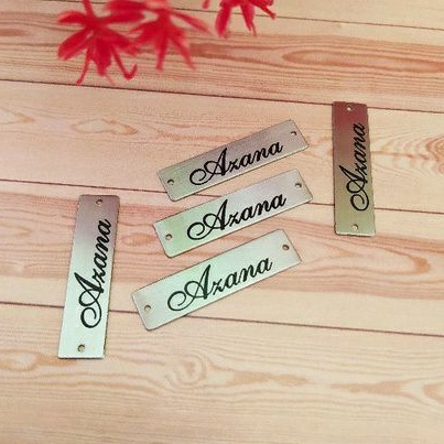 

Label Plat Stainless termurah