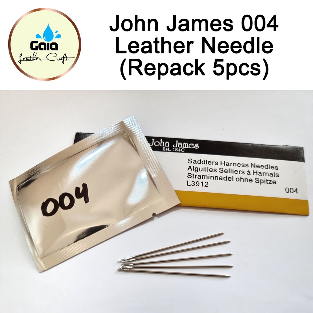 John James Jarum Jahit Kulit Manual 5Pcs 004/002