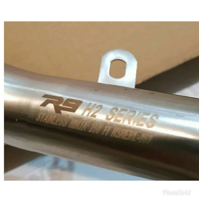 Knalpit R9 H2 Series SS Stainless NINJA 250 FI - N250 FI - NEW N250 2018 - Z250