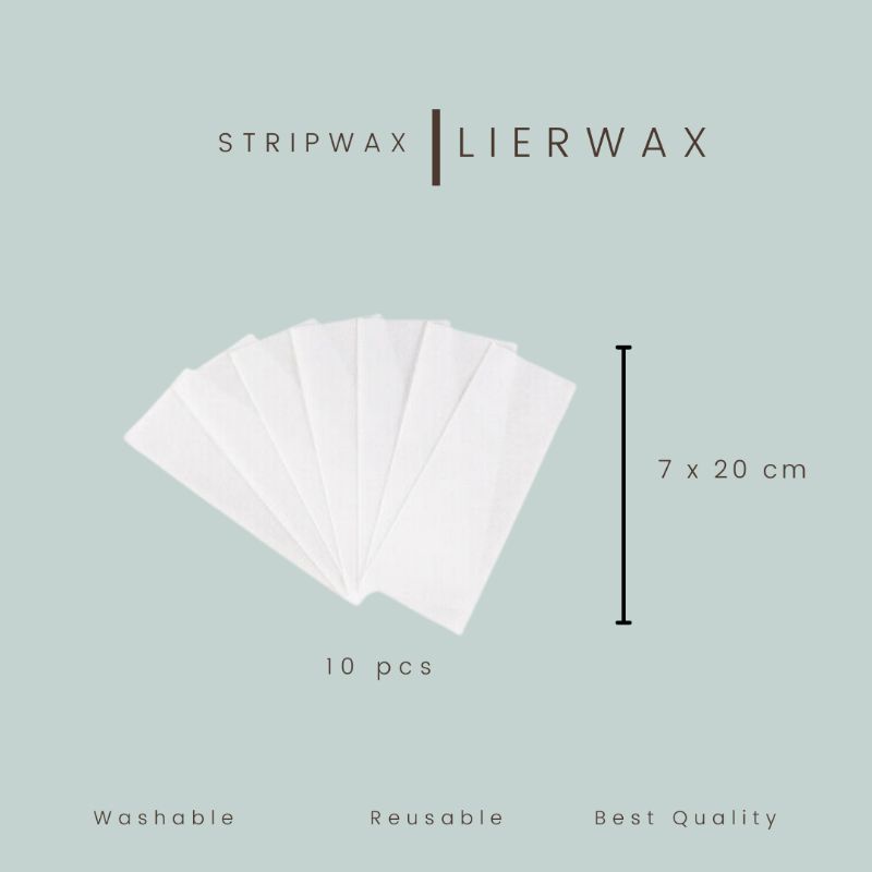 20 PCS KAIN WAXING / KERTAS WAXING / WAXING STRIPS TEBAL / KAIN PENARIK WAXING / STRIPER WAX / KAIN STRIP WAXING DEPILATORY PERONTOK BULU / REUSABLE / KAIN PENCABUT BULU / KERTAS WAXING 2 SISI BISA DICUCI ULANG