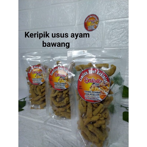 

keripik usus ayam bawang
