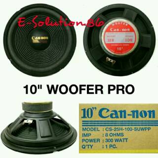 Speaker Woofer 12 Cannon Pro 400w Speker Canon Bass Woofer 12 Inch Can Non Audio Sound System Shopee Indonesia