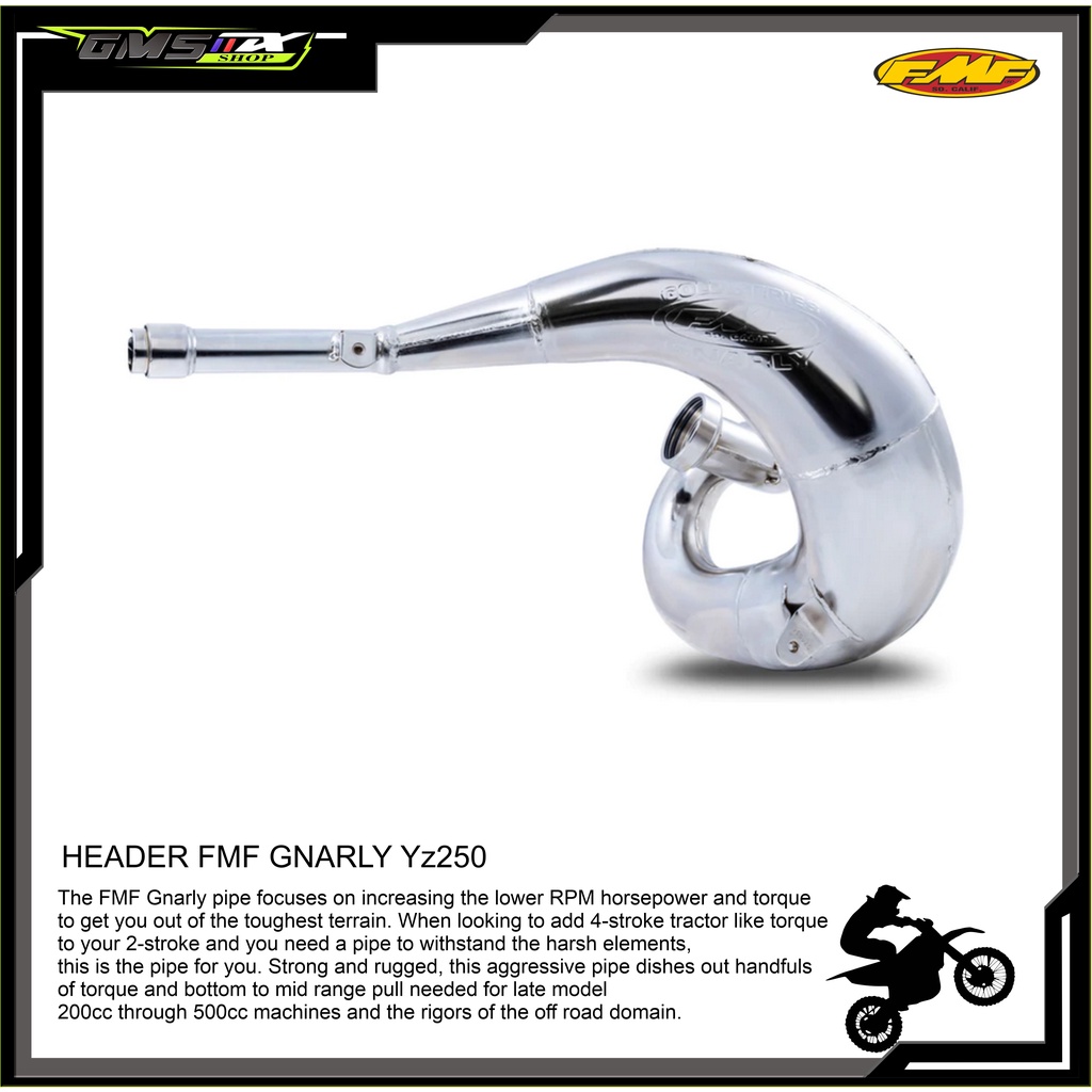 HEADER PERUT KNALPOT FMF YAMAHA YZ250