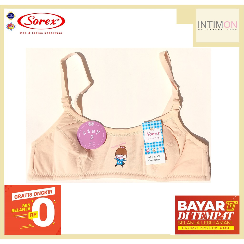 SOREX Miniset Minibra Remaja Step 2 Art Y2301/ Y2302 / Y2303 / Y2304/ 2305