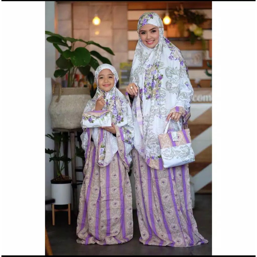 RMS - COD MUKENA COUPLE NADHIRA // MUKENA IBU DAN ANAK // MUKENA ANAK // MUKENA IBU DAN ANAK