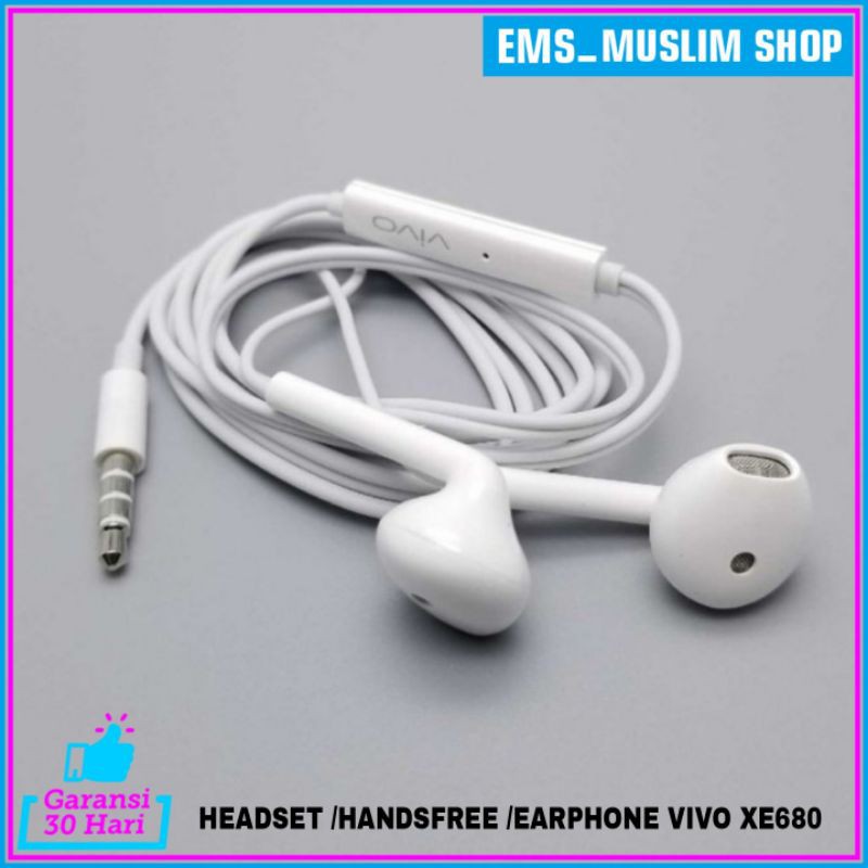 Headset Earphone Vivo ORIGINAL 100% Vivo V20 V20 SE ORI