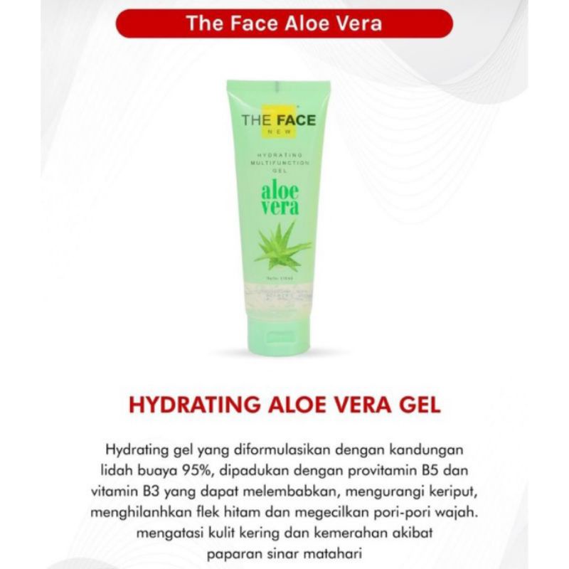 The Face Temulawak Hydrating Multifunction Gel 110 ml