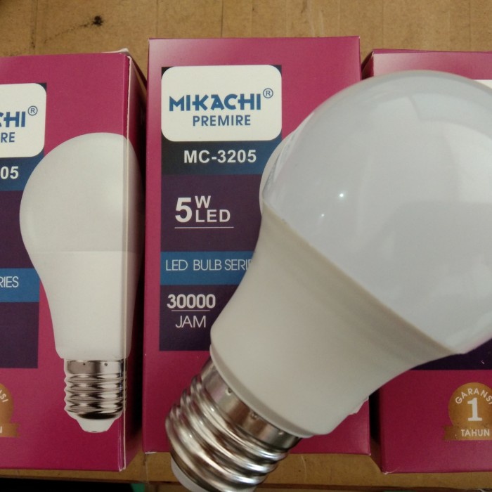 Lampu LED  5W 7W 9W 12W  Mikachi