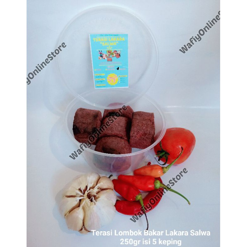 

TERASI LOMBOK BAKAR/Oleh Oleh Lombok/ Terasi Lakara Salwa/Terasi Lombok 1/4kg