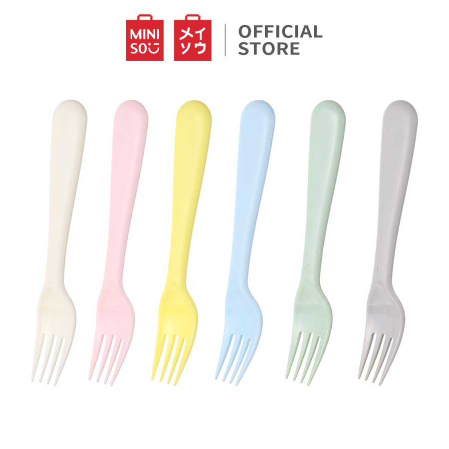 MINISO 18pcs Sendok Garpu Pisau Stainless Steel Set Alat Makan Anak