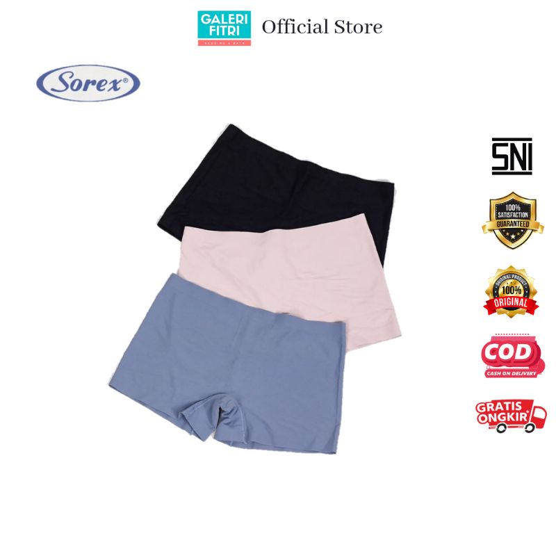 Celana Dalam Sorex EA512 Seamless - CD Sorex - Seamless Pants - Celana Dalam Wanita Sorex - Celana D