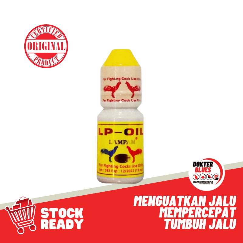 LAMPAM LP OIL Minyak Pengeras Penguat Jalu/Taji &amp; Paruh/Pacok/Patuk