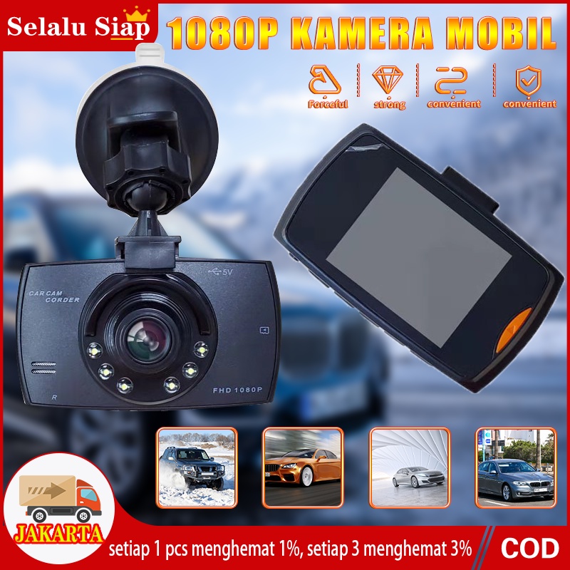 Kamera Mobil Depan DVR G30 RECORDER Full HD 1080P 2.7&quot; Car DVR Camera RECORDER Kamera Perekam Video