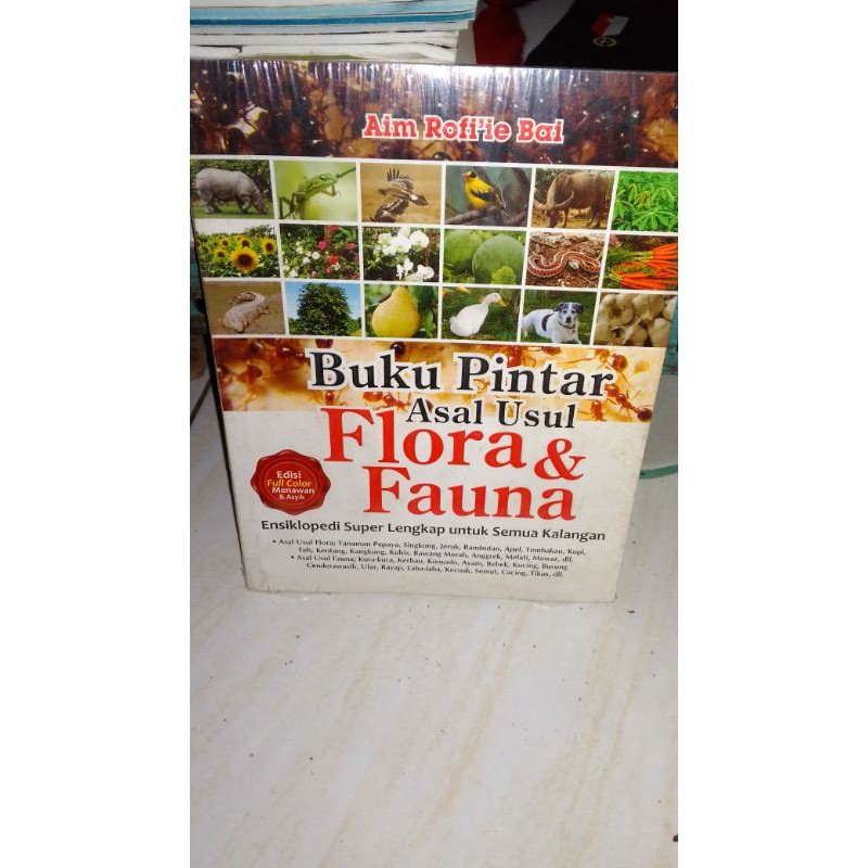 Buku Pintar Asal Usul Flora Dan Fauna Shopee Indonesia